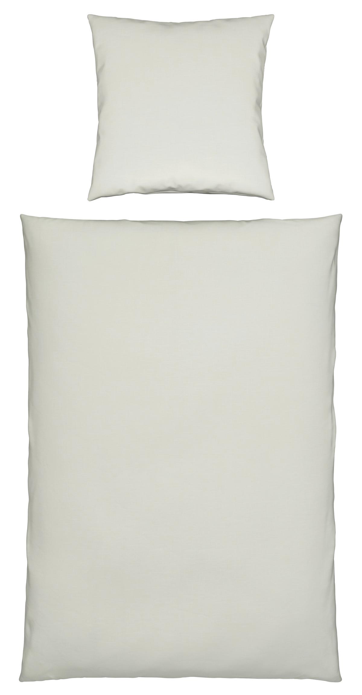 Bettwäsche Ilvy in Hellgrün ca. 135x200cm - Hellgrün, MODERN, Textil (135/200cm) - Modern Living