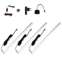 Set Svetlobnih Letev 3 Deli - prosojno, Basics, umetna masa (40cm) - MID.YOU