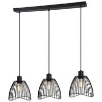 LAMPA WISZĄCA ELIOT - czarny, Modern, tworzywo sztuczne/metal (80/20/120cm) - Mömax