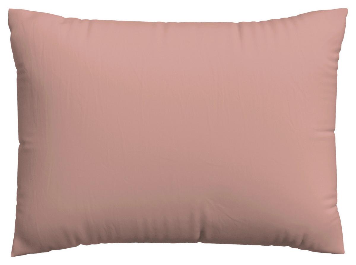 POSZEWKA NA PODUSZKĘ EASY JERSEY - różowy, Basics, tkanina (40/60cm) - Schlafgut