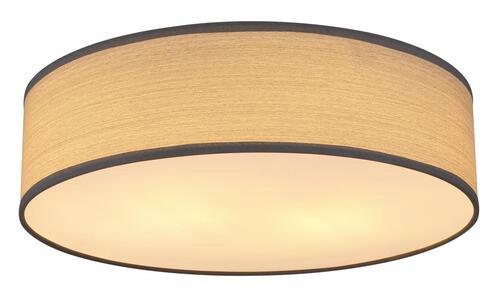 LAMPA SUFITOWA 15363G VARIOS - biały/szary, Design, tworzywo sztuczne/metal (38/10cm) - Globo