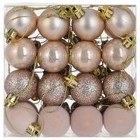 Set Kuglica Za Bor Noelina 32/1, Ø:3cm - boje šampanjca, Konvencionalno, plastika (3cm) - Mömax