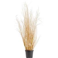 Umetna Rastlina Zyperngras - črna/naravne barve, Basics, umetna masa (60cm) - Modern Living