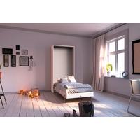 Klappbett Juist ca. 90x200 cm Weiß - Weiß, KONVENTIONELL, Holz/Holzwerkstoff (90/200cm) - MID.YOU