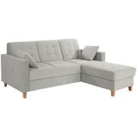 Colțar BERGEN - gri deschis, Design, textil (231/160cm) - Luca Bessoni