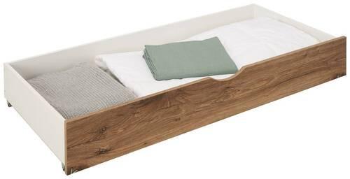 Bettschubkasten in Eichefarben - Eichefarben, Konventionell, Holzwerkstoff/Kunststoff (210,5/19,1/61,5cm) - Premium Living