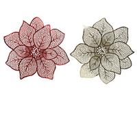 Suport de farfurie Poin - auriu/roșu, Basics, plastic (44cm)