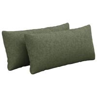 PODUSZKA DEKORACYJNA DANCE E - oliwkowa zieleń, Modern, tkanina (60/30cm) - Sit & More