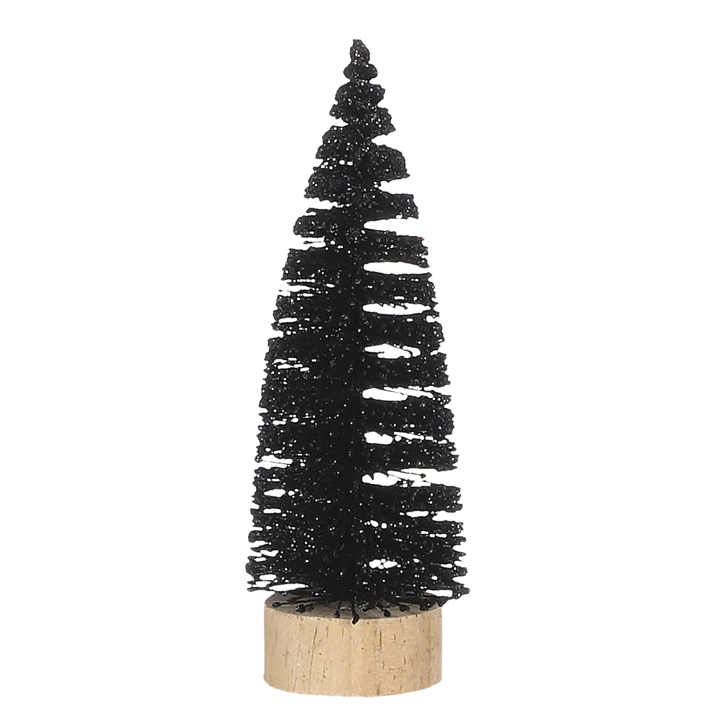 Dekor Fa Charlotte - fekete, Konventionell, műanyag (6/15cm) - Modern Living