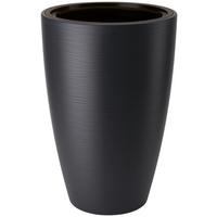 Okrasni Lonček Gubo 30 - antracit, Konvencionalno, umetna masa (29,0/48,0cm) - Mömax