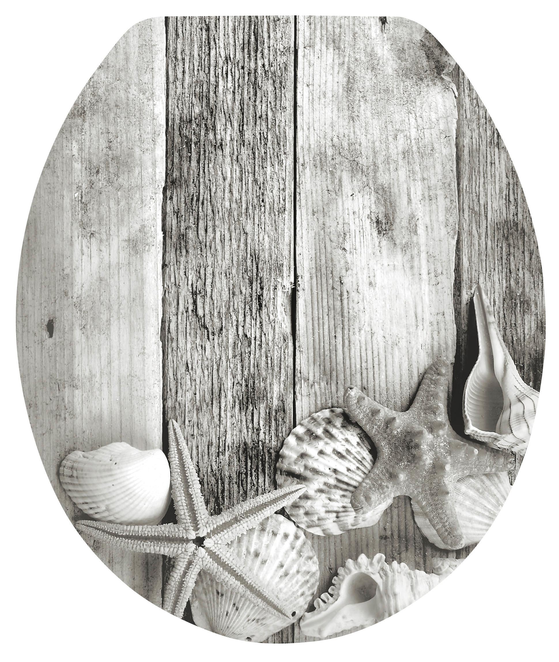 Wc-ülőke Chile - Modern, faalapú anyag (38/4/45cm)