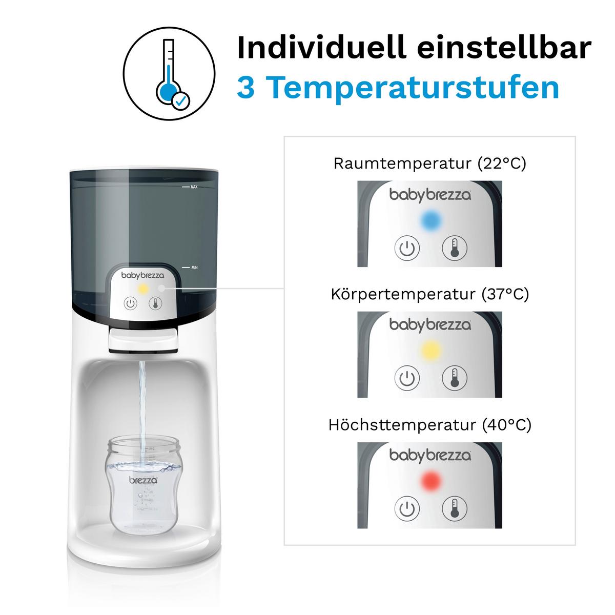 URZĄDZENIE DO PRZYG. JEDZENIA 18941 INSTANT WARMER - biały, Basics, tworzywo sztuczne (19/36.7/15.7cm) - Baby Brezza