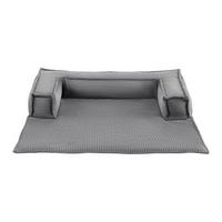 Hundesofa Pet Flat Dunkelgrau - Dunkelgrau, KONVENTIONELL, Textil (105/20/105cm) - Mömax