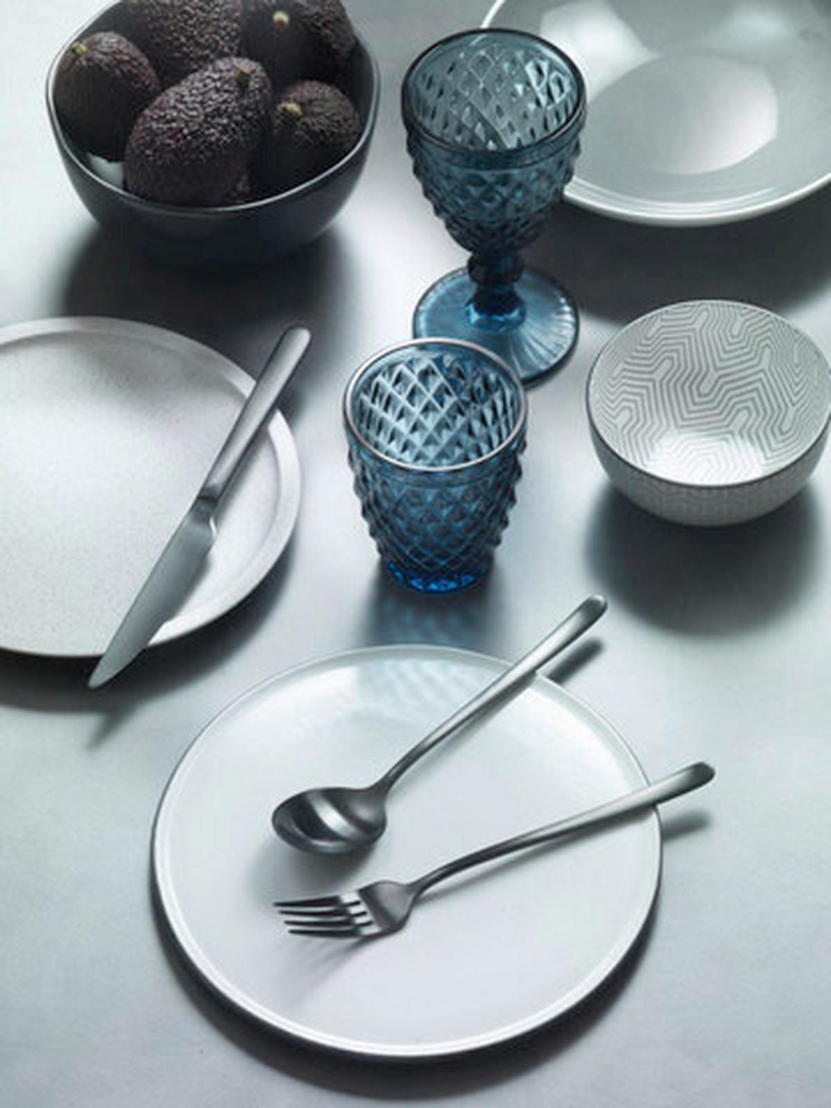 Jedilni Pribor Sky Treasure, 16-Delni - črna, Basics, kovina (25,5/7/5,3cm) - Pintinox