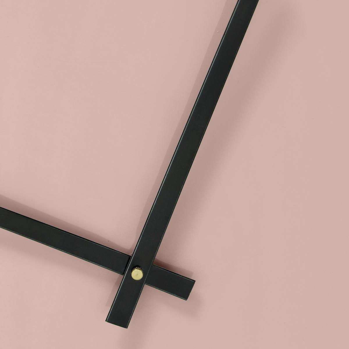 Wanduhr Tomo Rosa Ø ca. 42cm - Rosa, Basics, Metall (42/42/4cm)