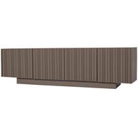 LOWBOARD Nova Braun B: 200cm - Braun, Design, Holz (200/52/40cm) - Livetastic