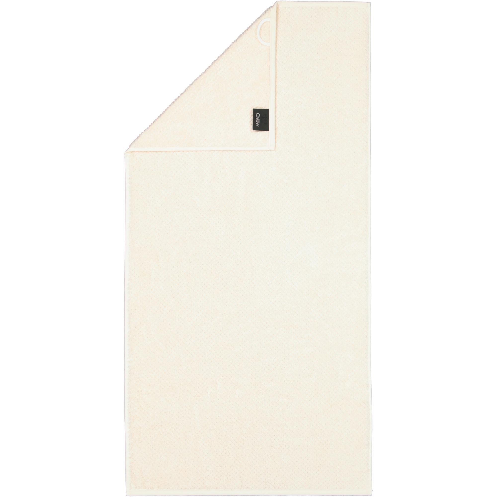 RĘCZNIK PURE UNI - beżowy/kolor naturalny, Basics, tkanina (50/100cm) - Cawoe