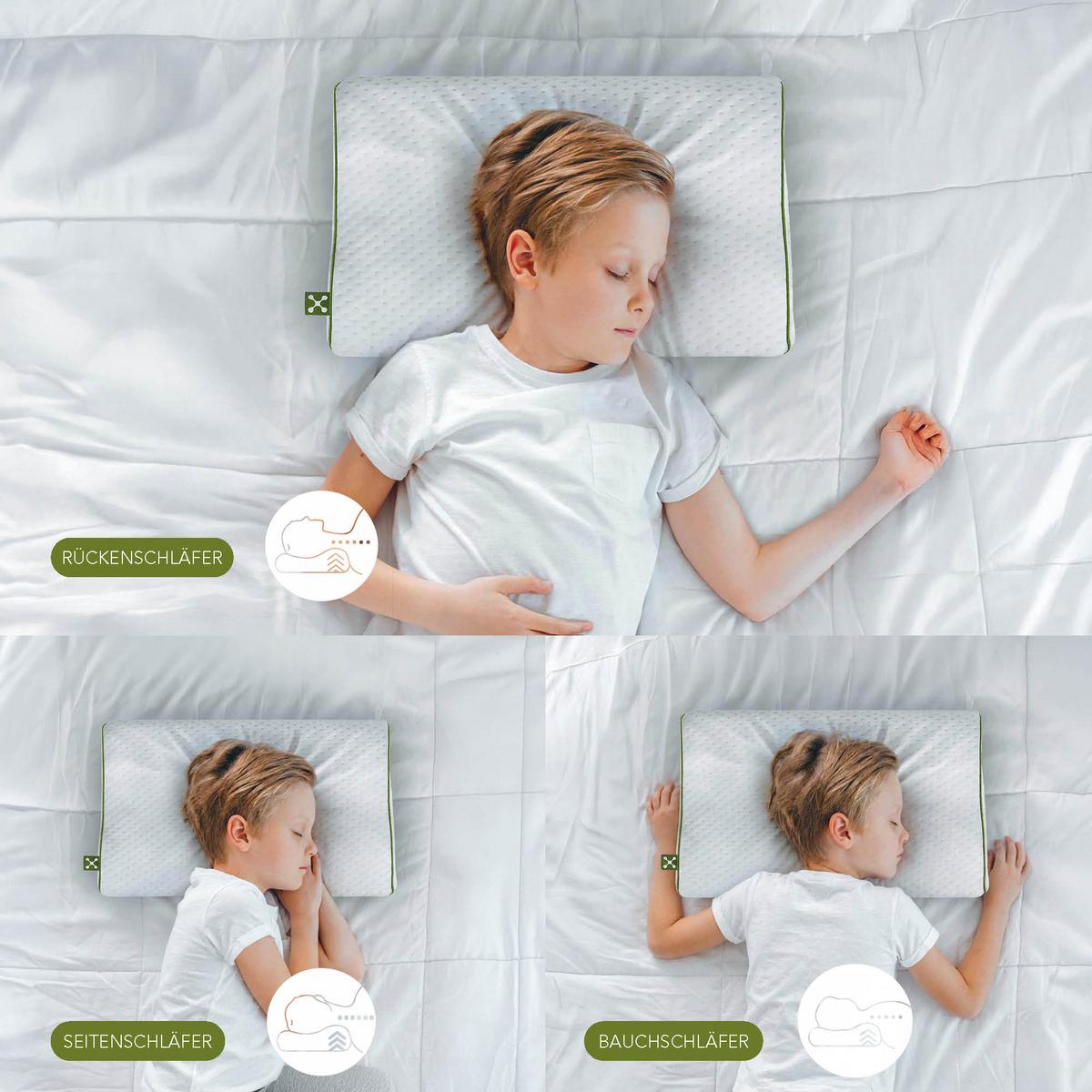 PODUSZKA POD KARK 1030080 - biały, Basics, tkanina (50/6/32cm) - Smartsleep
