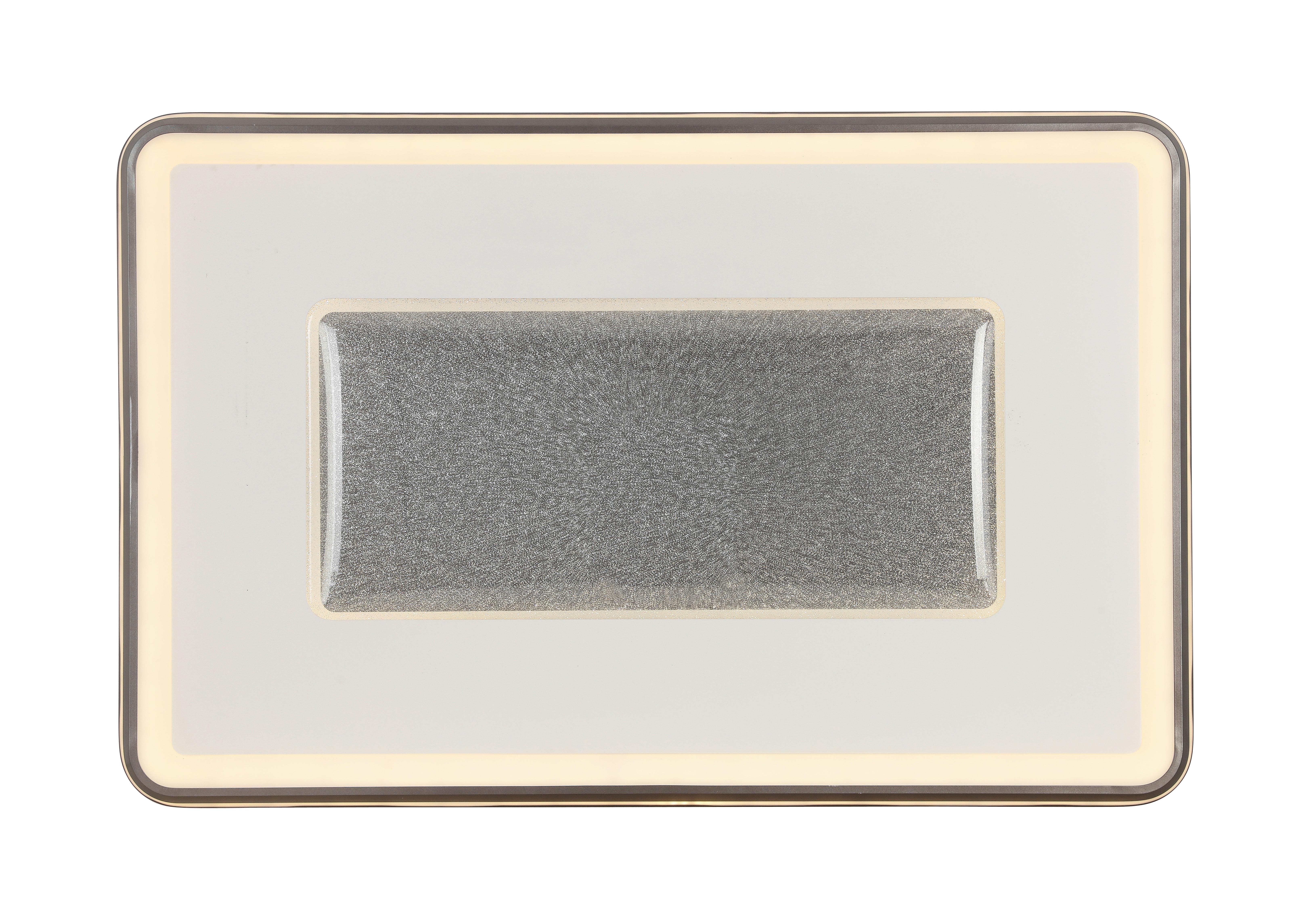 LED-TAKLAMPA BIG - vit/mörkgrå, Modern, metall/plast (108/68/7,5cm) - Premium Living