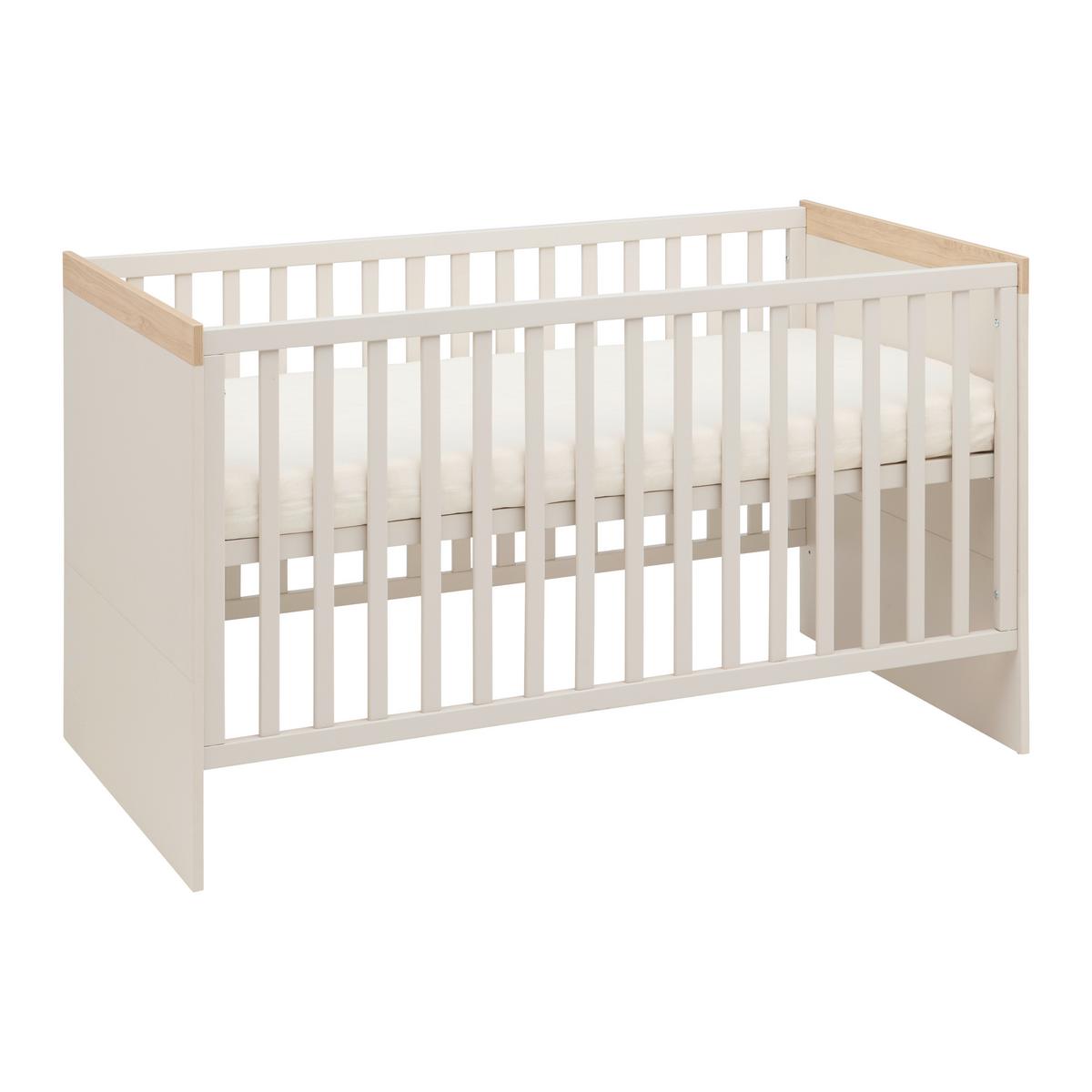 Gitterbett Dolce Bambino Kaschmirfarben - Kaschmir, KONVENTIONELL, Holzwerkstoff (70/140cm) - Roba