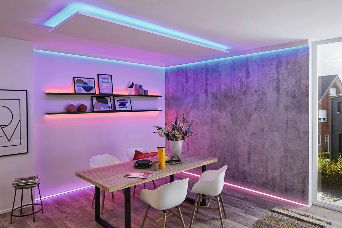 LED-Strip MaxLED 250 max. 10 Watt - Silberfarben, Basics, Kunststoff (151/0,3cm) - Paulmann