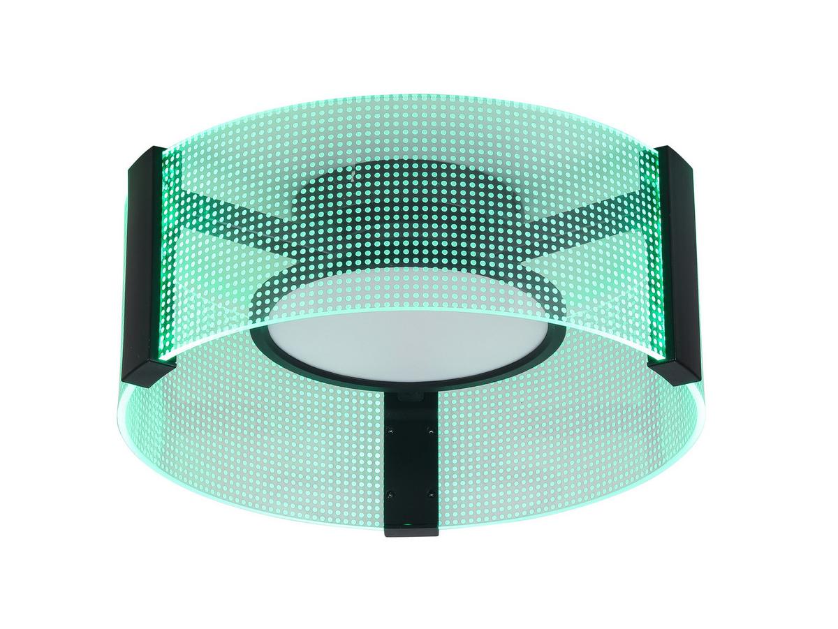 LAMPA SUFITOWA LED ALEX - biały/przezroczysty, Design, tworzywo sztuczne/metal (40/16.5cm) - Novel