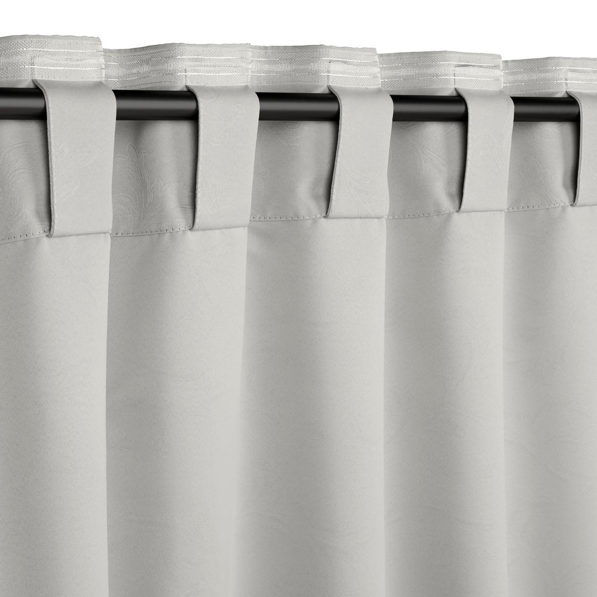 Sötétítőfüggöny Alva - fehér, Modern, textil (140/245cm) - Premium Living