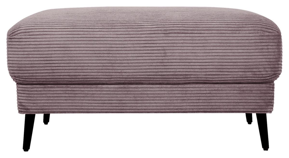 Hocker Cora Altrosa - Altrosa, Modern, Textil/Metall (92/46/60cm) - Mömax