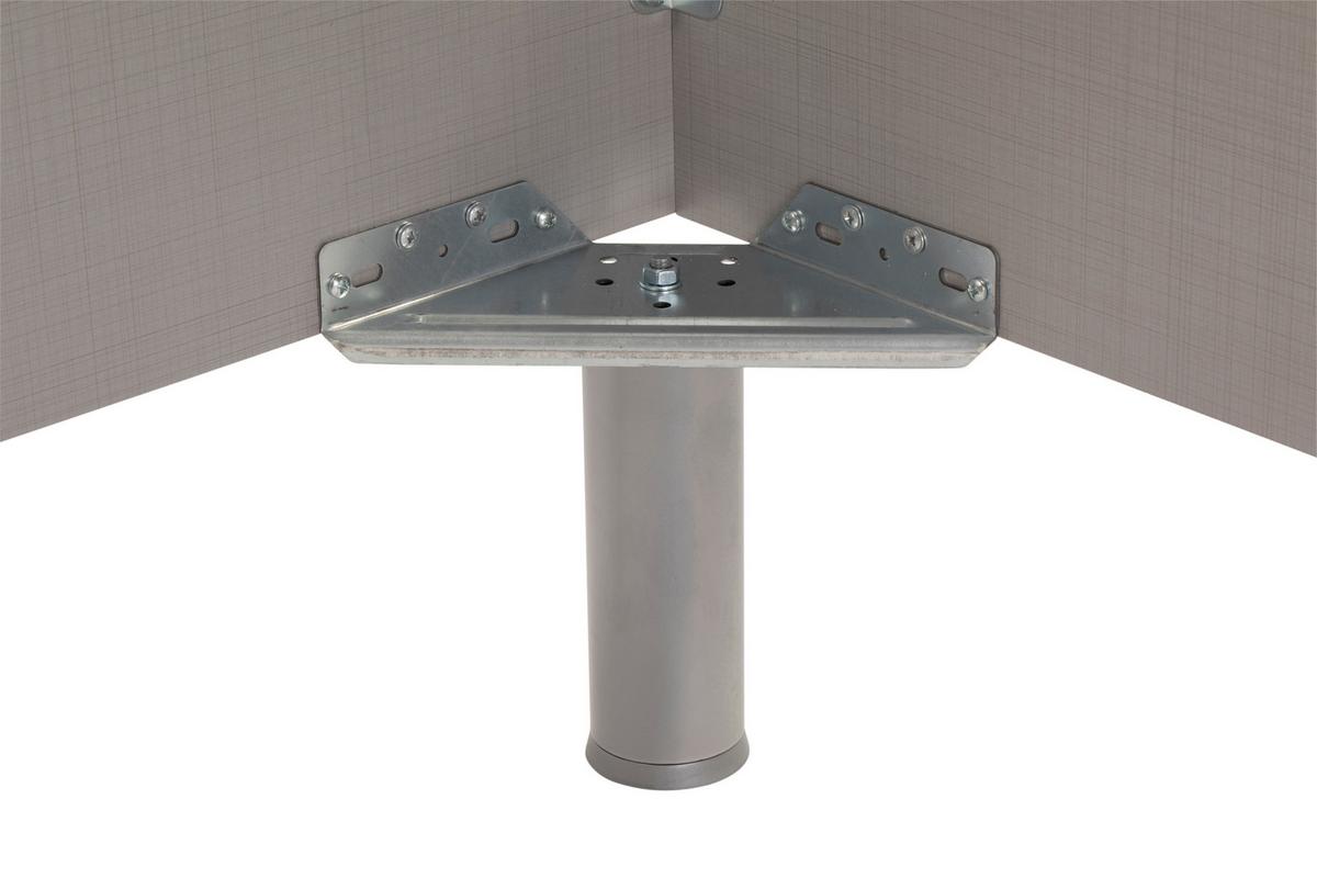 Posteljni Okvir Easy, Barva Grafita, 160x200 - Moderno (160/200cm) - Mömax