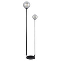 Stehleuchte Sehr Schwarz max. 25 Watt - Schwarz, MODERN, Glas/Metall (40/25/160cm)