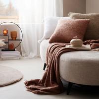 Pătură pufoasă Berkley, cca. 130x170cm - cafeniu, Konventionell, textil (130/170cm) - Mömax