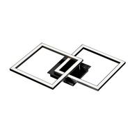 LAMPA SUFITOWA LED PANTHER *SBB* - czarny/biały, Lifestyle, tworzywo sztuczne/metal (50,7/35/5,5cm) - Boxxx