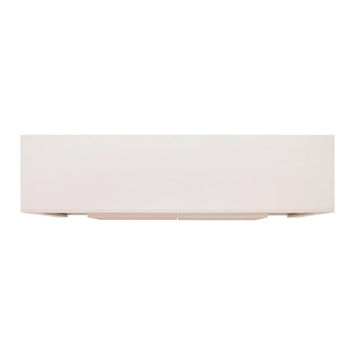 Lowboard Goal Kaschmir Riva Eiche/Cashmere - Kaschmir, MODERN, Glas/Holzwerkstoff (179/67/44cm) - Mömax