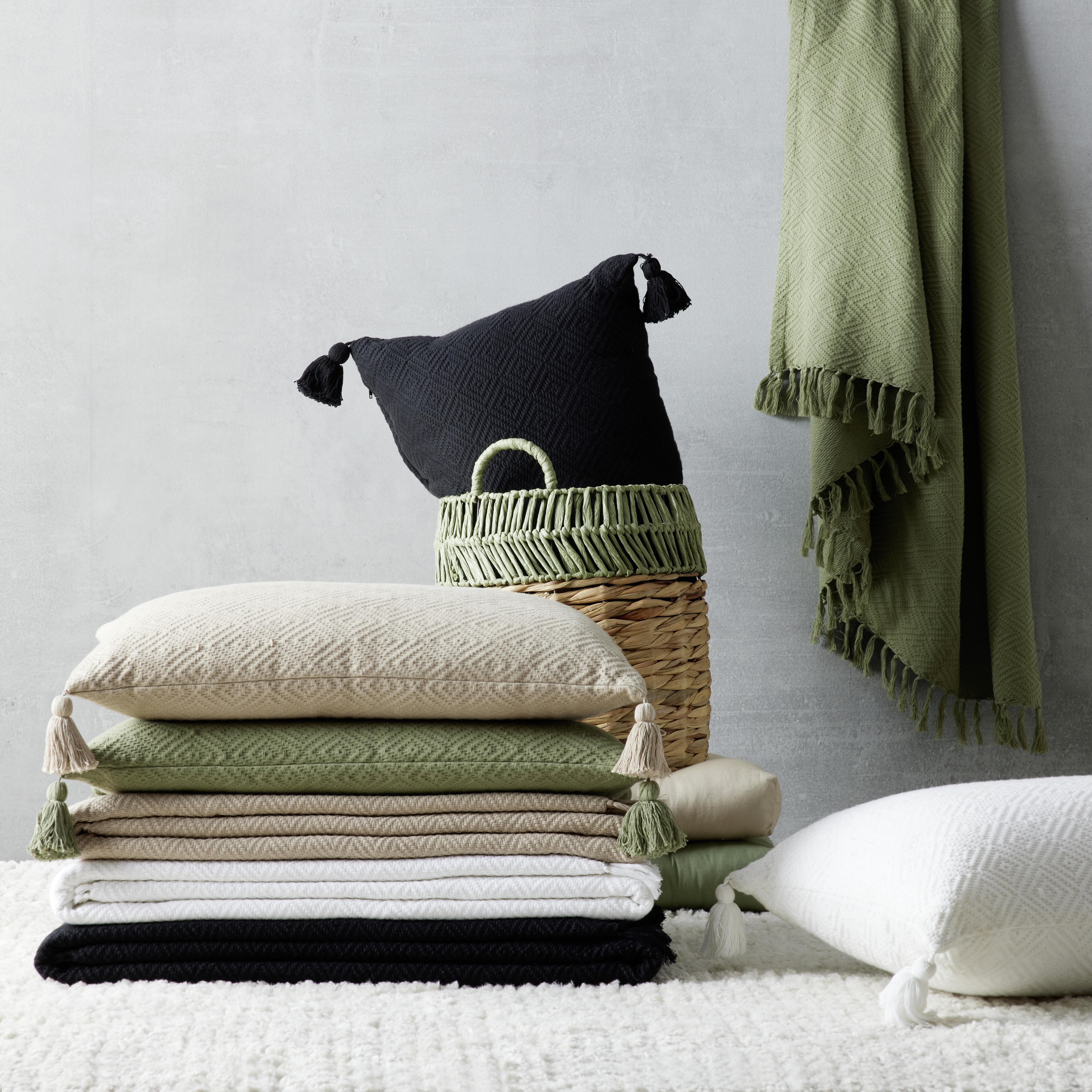 Pregrinjalo Frieda - olivno zelena , Trendi, tekstil (130/180cm) - Modern Living