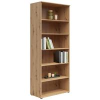 Regal Multistauraum Eiche Artisan - Anthrazit/Eiche Artisan, MODERN, Holzwerkstoff/Kunststoff (80/195/40cm) - Mömax