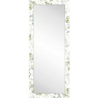 Spiegel Mediterraneo Grün/Weiß ca. 71x172cm - Weiß/Grün, MODERN, Glas/Holzwerkstoff (71/172/3cm) - Mömax