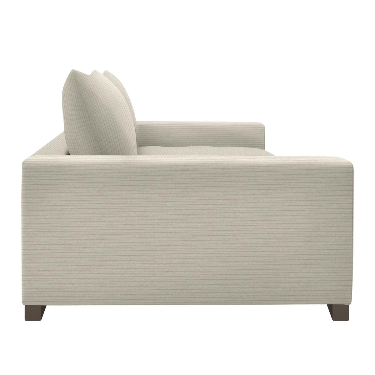 Megasofa Pedro Creme - Creme, MODERN, Holz/Holzwerkstoff (261/83/124cm) - Mömax