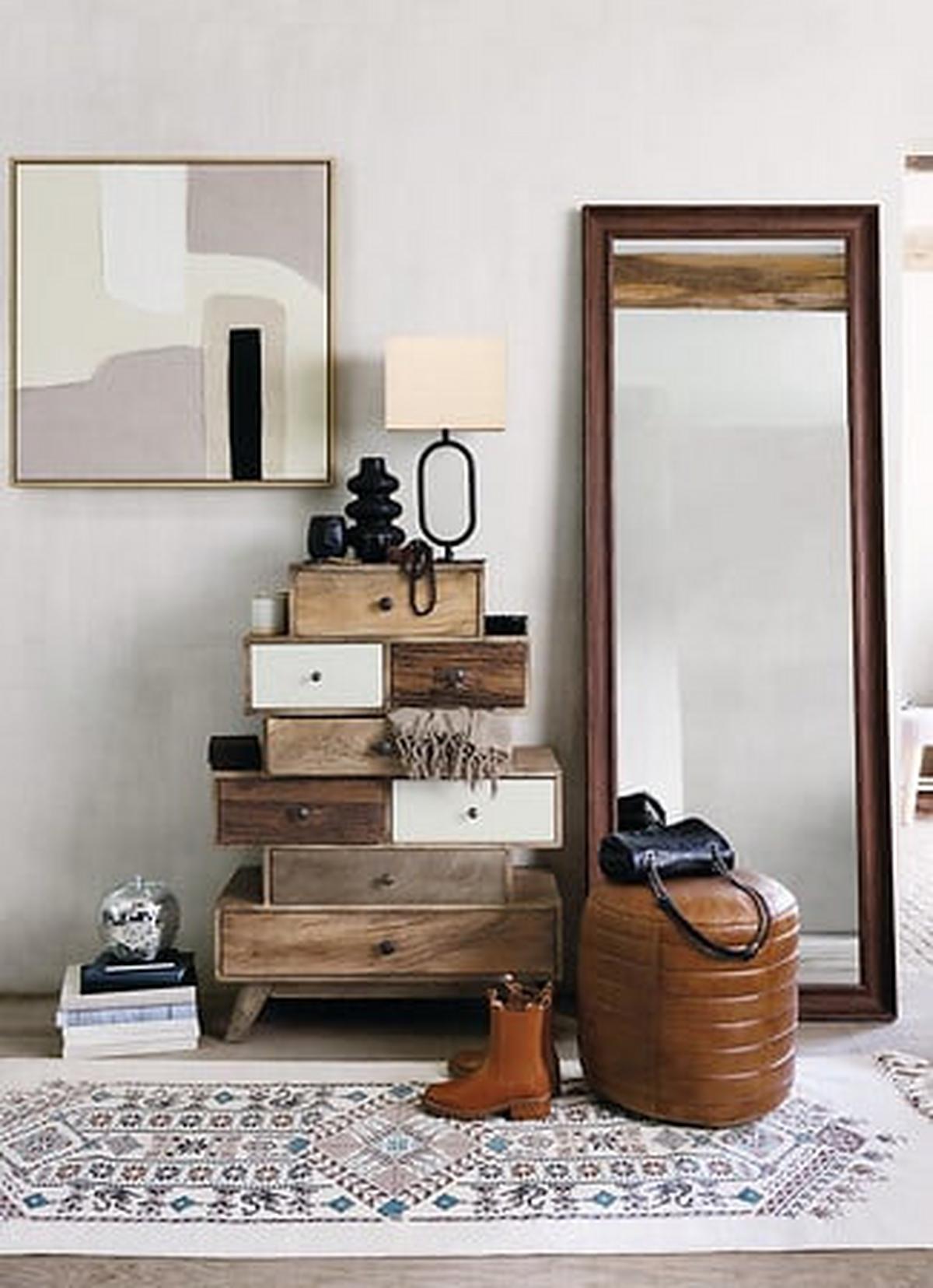 Ogledalo Zidno Mae - Basics (72,4/4,2/195,6cm)