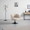 SNURRSTOL GIRO -TREND- - beige/svart, Modern, metall/textil (67/68/73cm) - Premium Living
