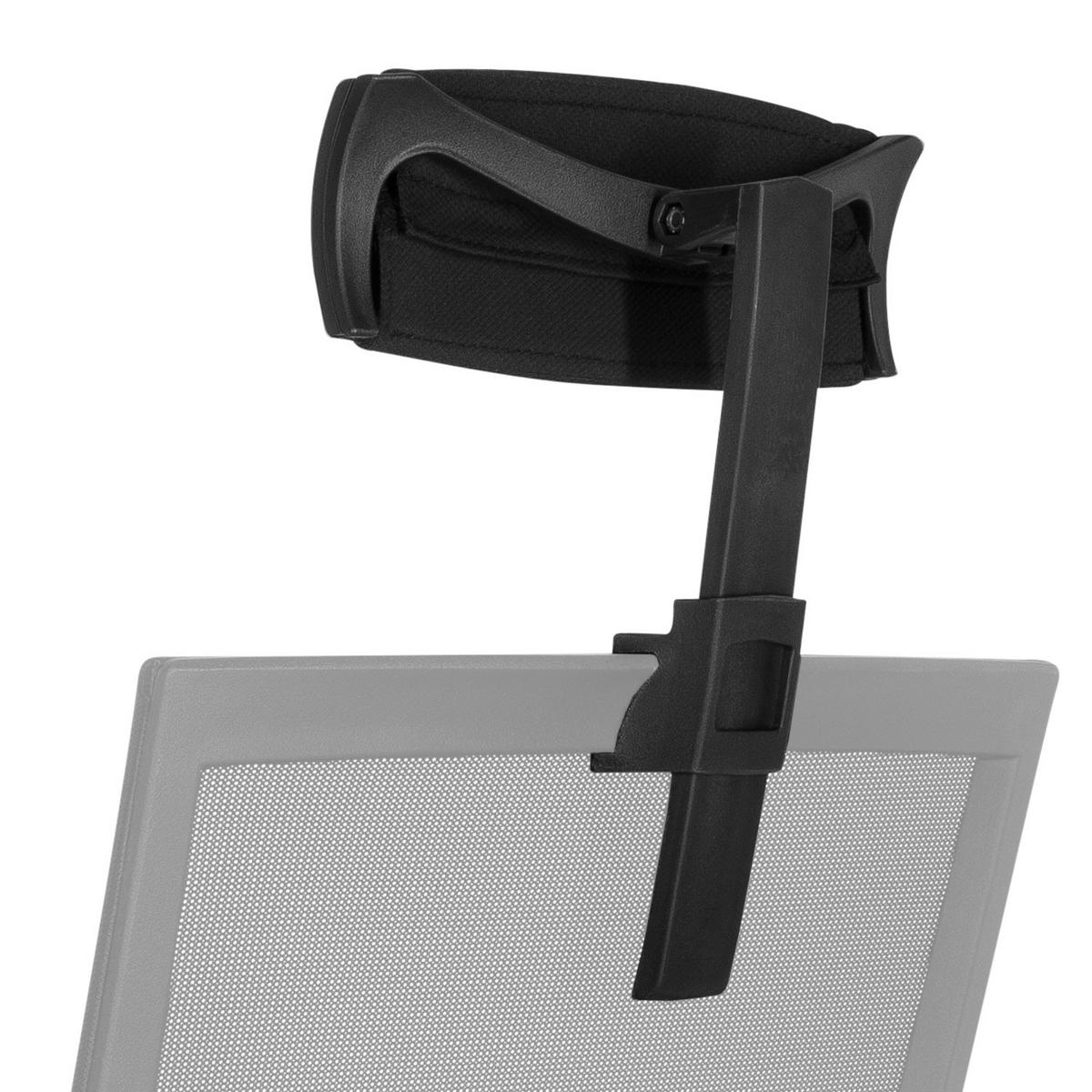 Naslon Za Glavo Ks Porto, Črna - črna, Moderno, umetna masa/tekstil (28/34/9cm) - MID.YOU