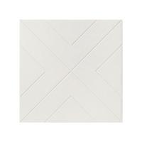 Akustikpaneel Grauweiß ca. 60x60cm - Grauweiß, Basics, Textil (60/60cm)