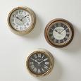 Wanduhr Jan - Hellgrau/Schwarz, MODERN, Glas/Papier (24,5cm) - MÖMAX modern living