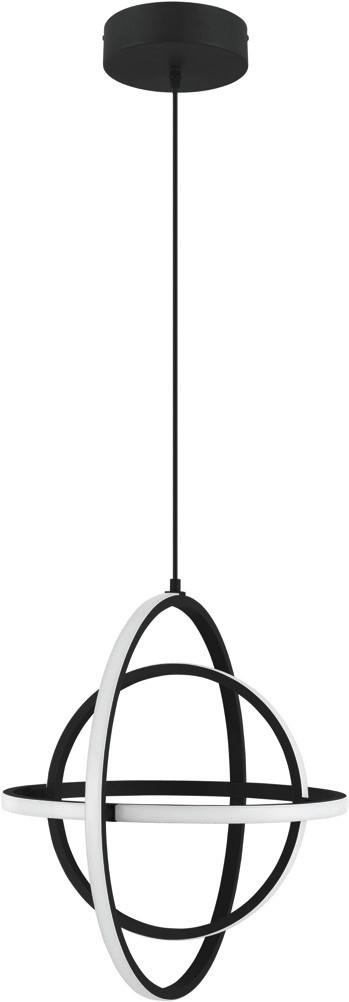 Viseča Led-svetilka Jero - bela, Moderno, kovina/umetna masa (50/120cm) - Premium Living
