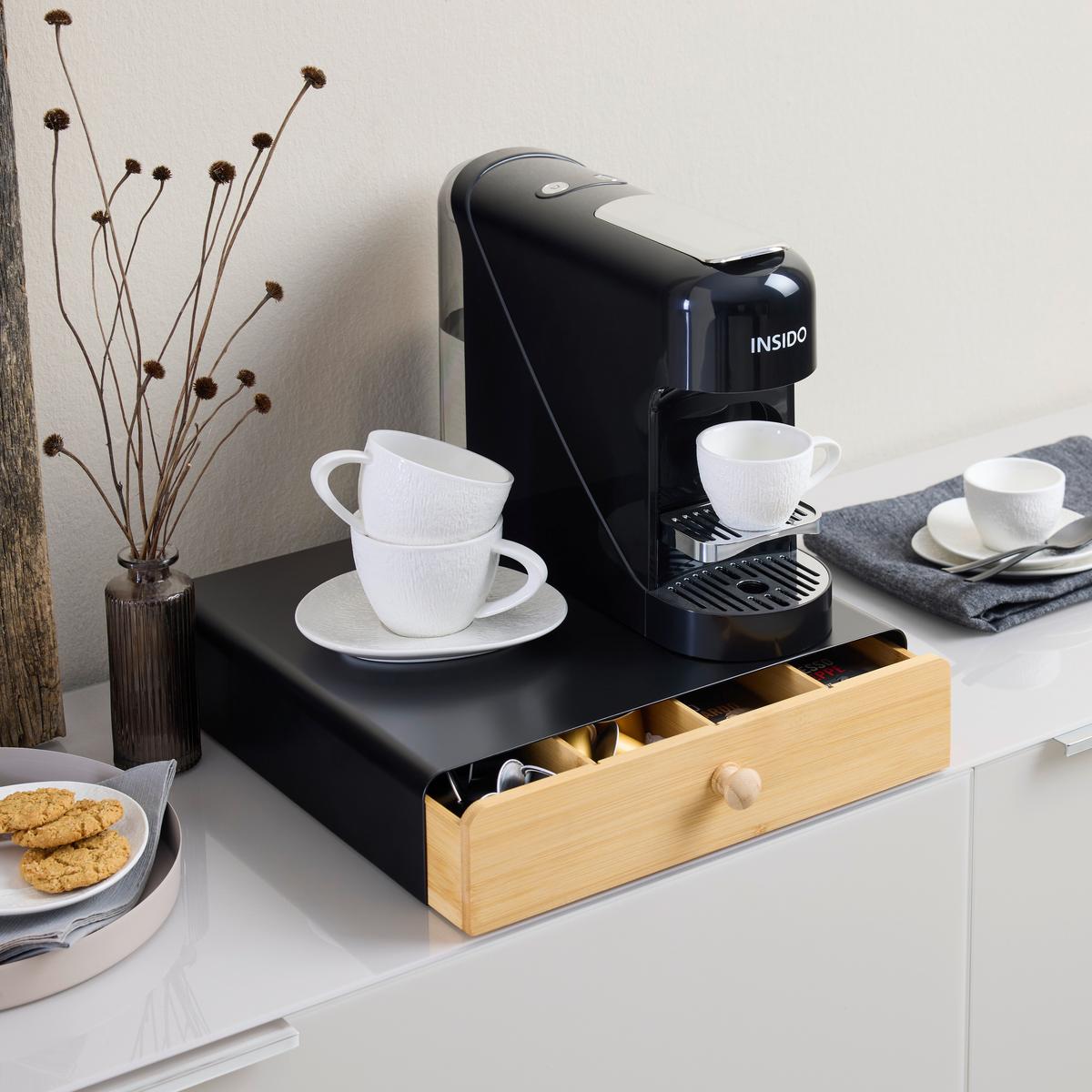 Organizator George 33x31x7,5cm - prirodne boje/crna, Konvencionalno, metal/prirodni materijali (33/31/7,5cm) - Mömax