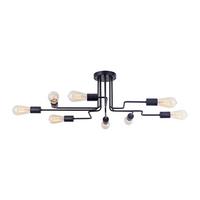 Deckenleuchte Gilbert Schwarz max. 60 Watt - Schwarz, Trend, Metall (87/59/22.7cm) - MAYTONI