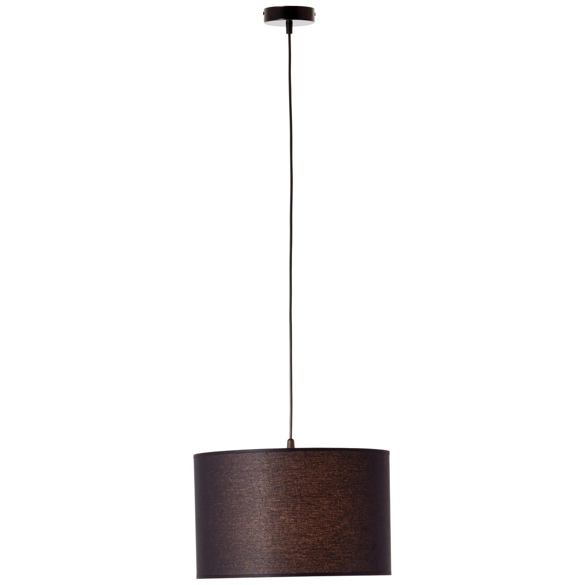LAMPA ZWIESZANA 99652/06 ESHER PE1 - czarny, Konventionell, metal/tkanina (38/120cm) - Brilliant