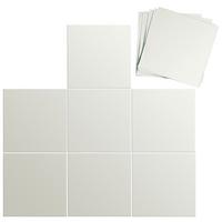 Set Zrcalnih Pločica Tail - srebrne boje, Basics, staklo (15/15cm) - Based