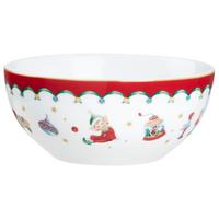 Müzlis Tál Xmas - piros/fehér, Konventionell, kerámia (15/6,6cm) - Mömax
