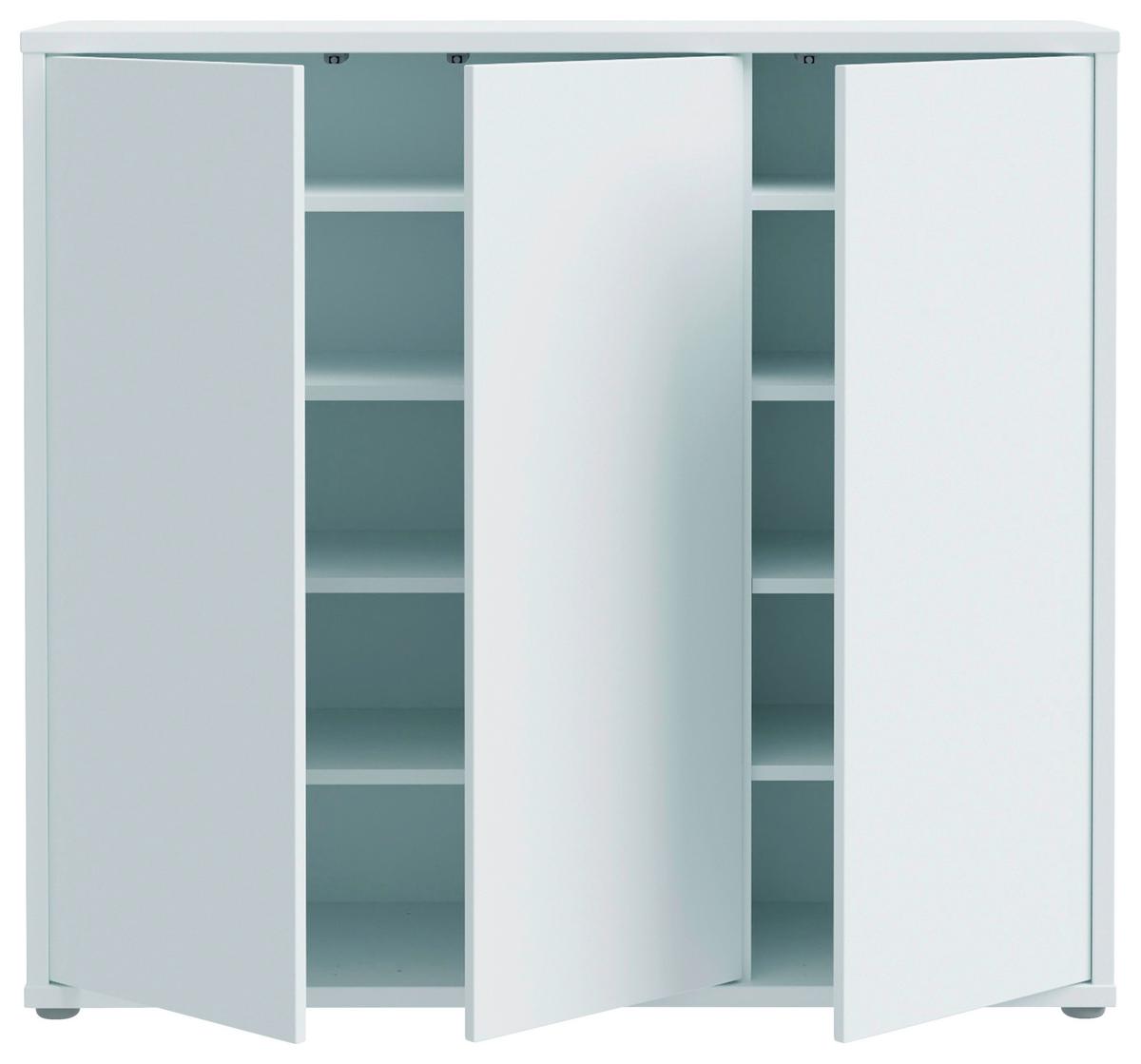 Omara Za Čevlje Alice, Svetlo Siva - siva/svetlo siva, Moderno, leseni material (109,2/99,1/34,9cm) - Xora