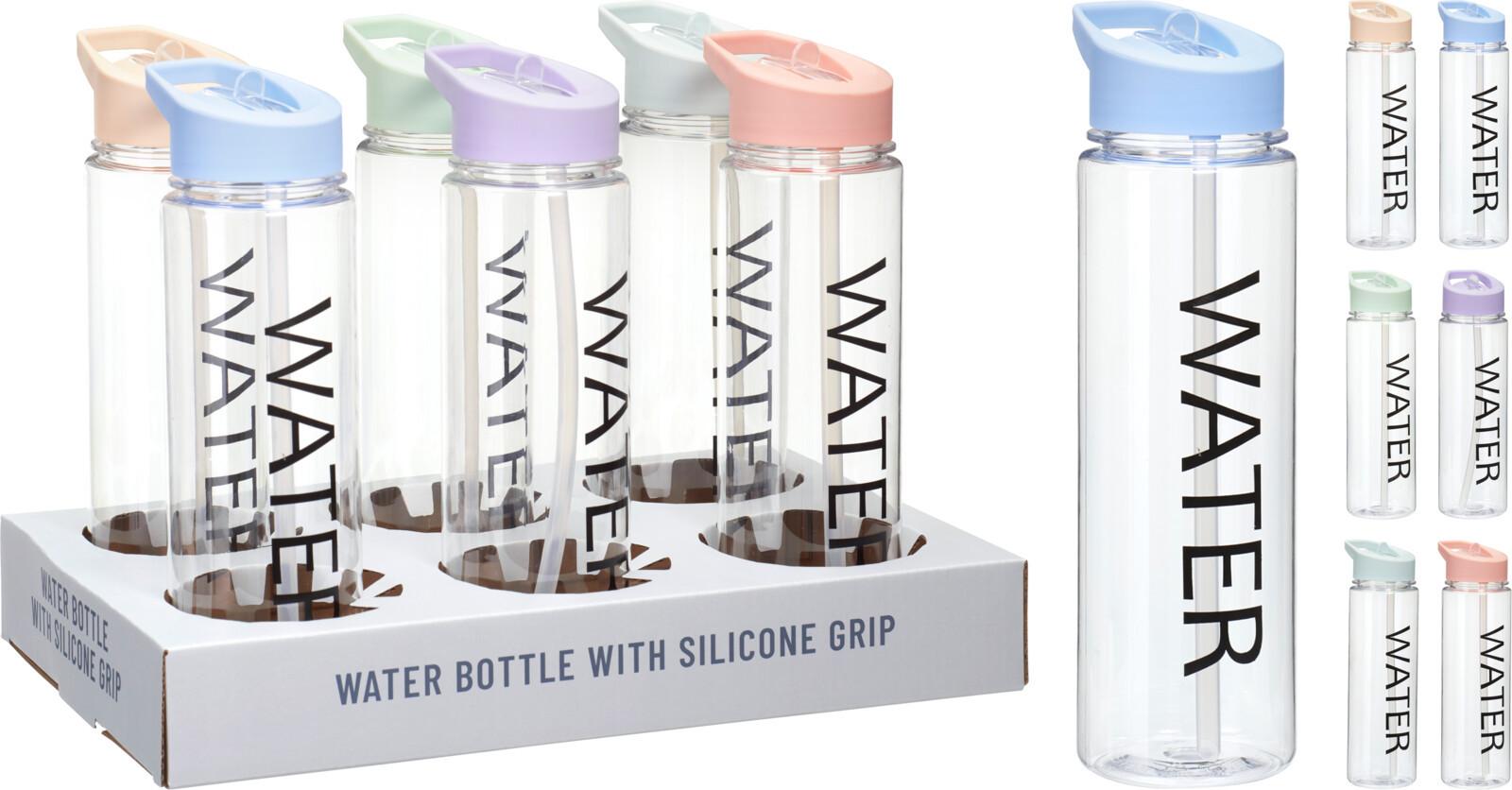 Kulacs Sport - áttetsző, üveg (7,2/24cm)